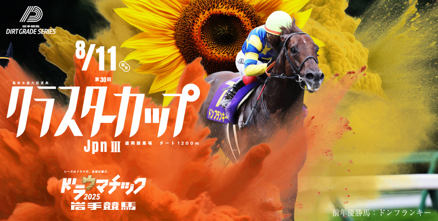 クラスターカップ特設ページ2025｜岩手競馬